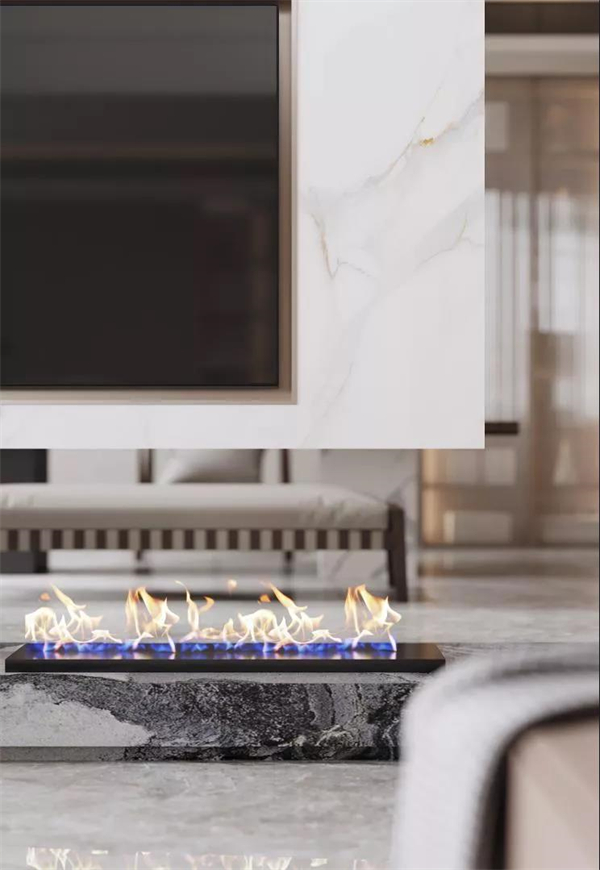 180m²现代轻奢风,密缝连纹装修效果真不错!